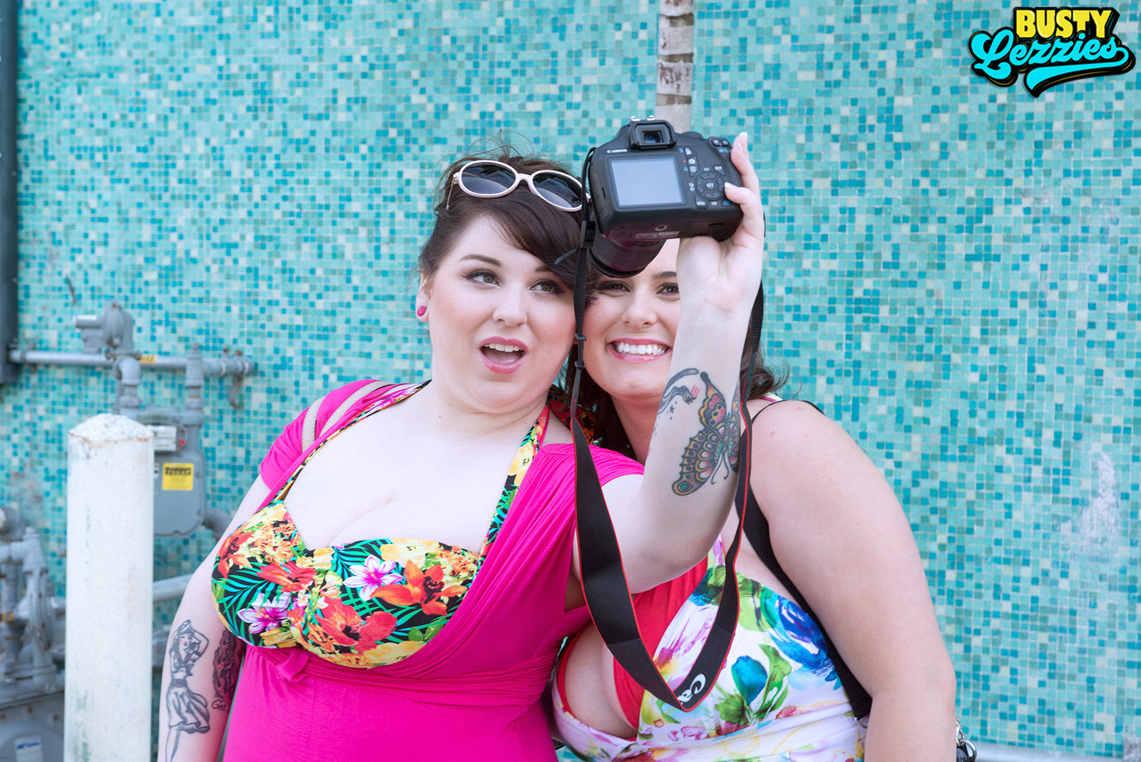 Alana Lace - bustylezzies.com - Boob Play