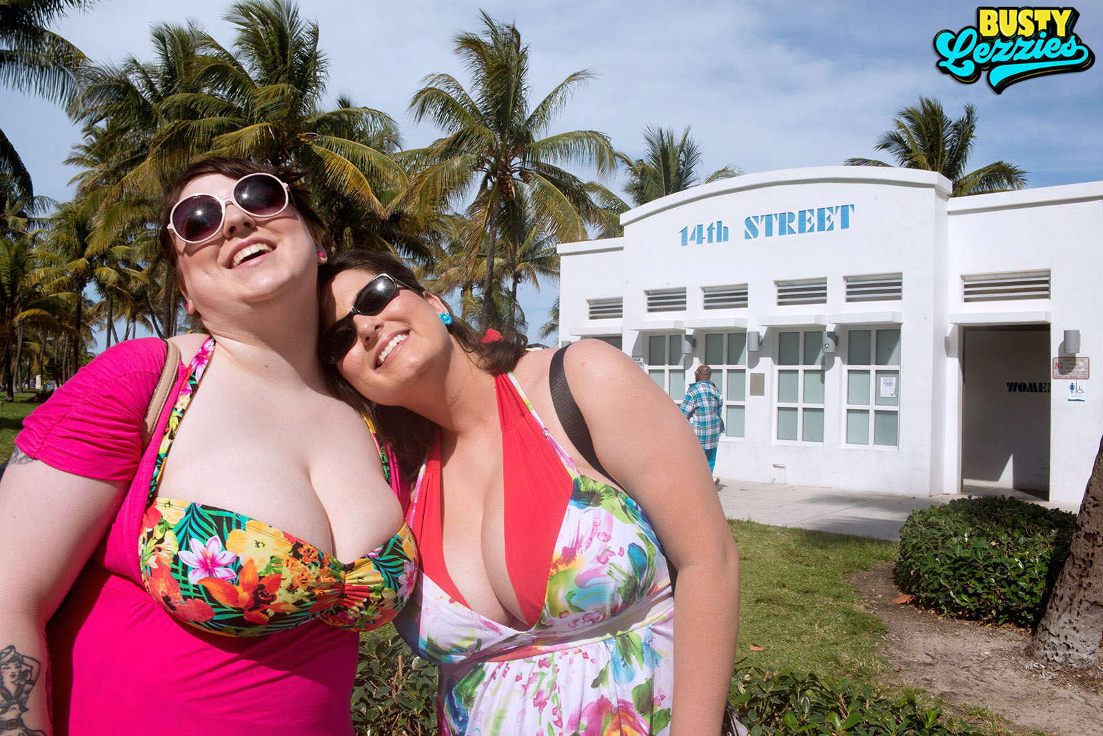 Alana Lace - Boob Play - Beach